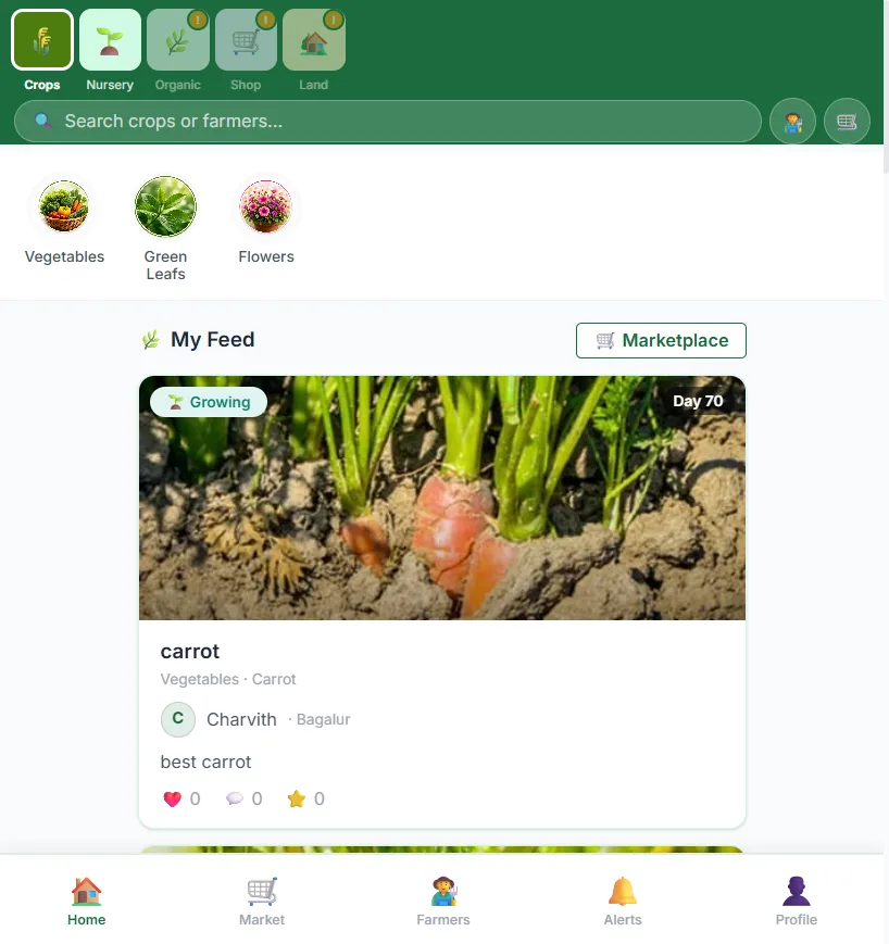 ZevaZeva agricultural marketplace platform developed by TechB Software Solutions